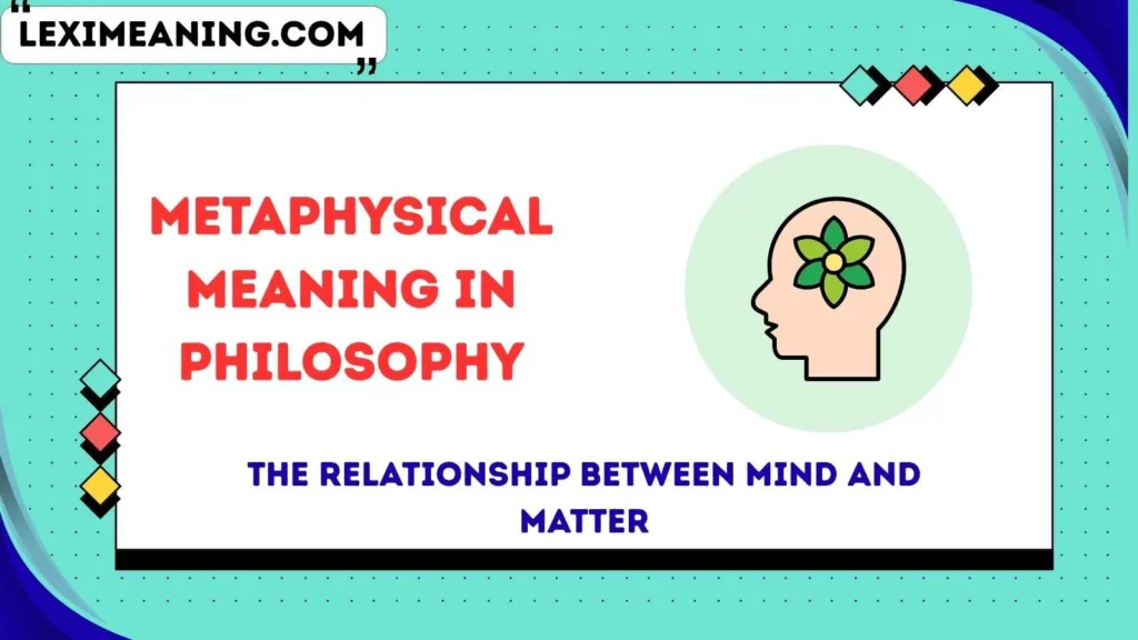 Metaphysical Meaning in Philosophy
