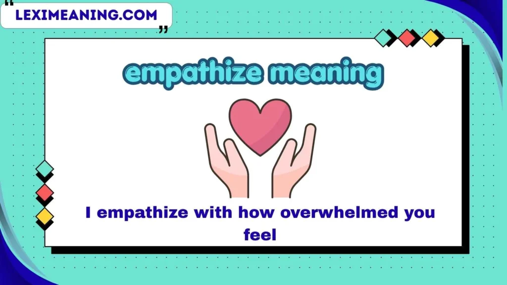 empathize meaning