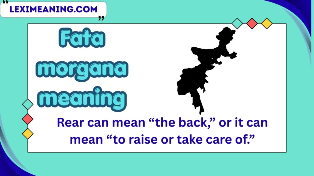 fata morgana meaning