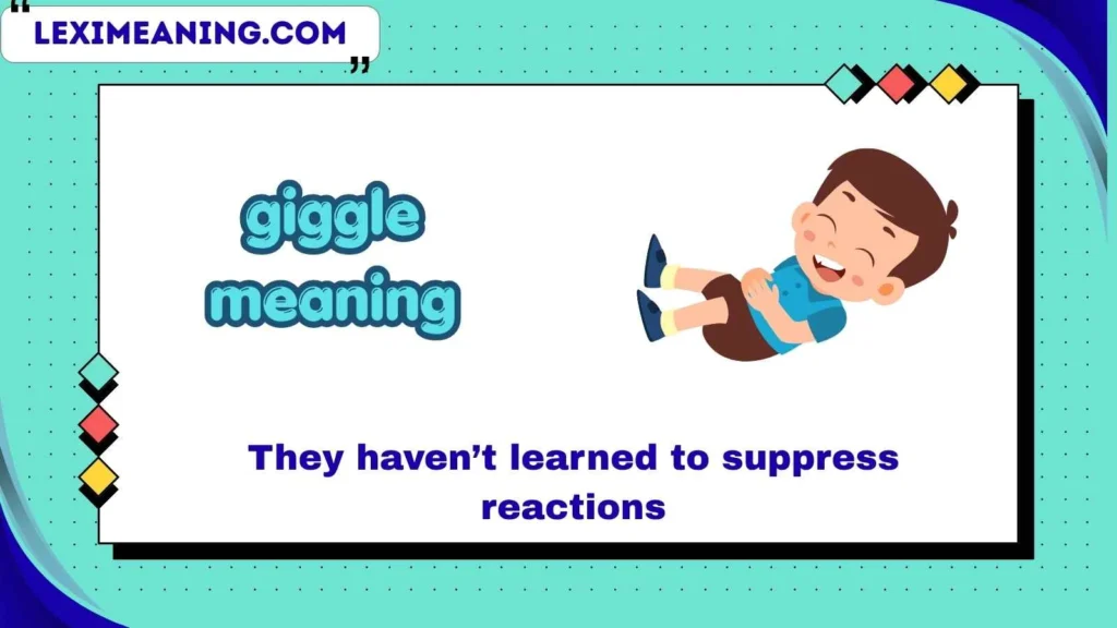 giggle meaning