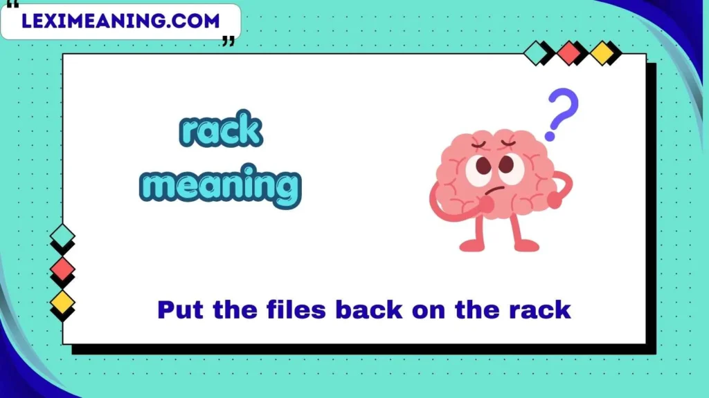 rack meaning