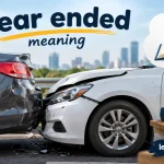 rear ended meaning