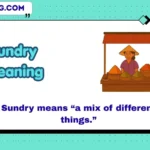 sundry meaning