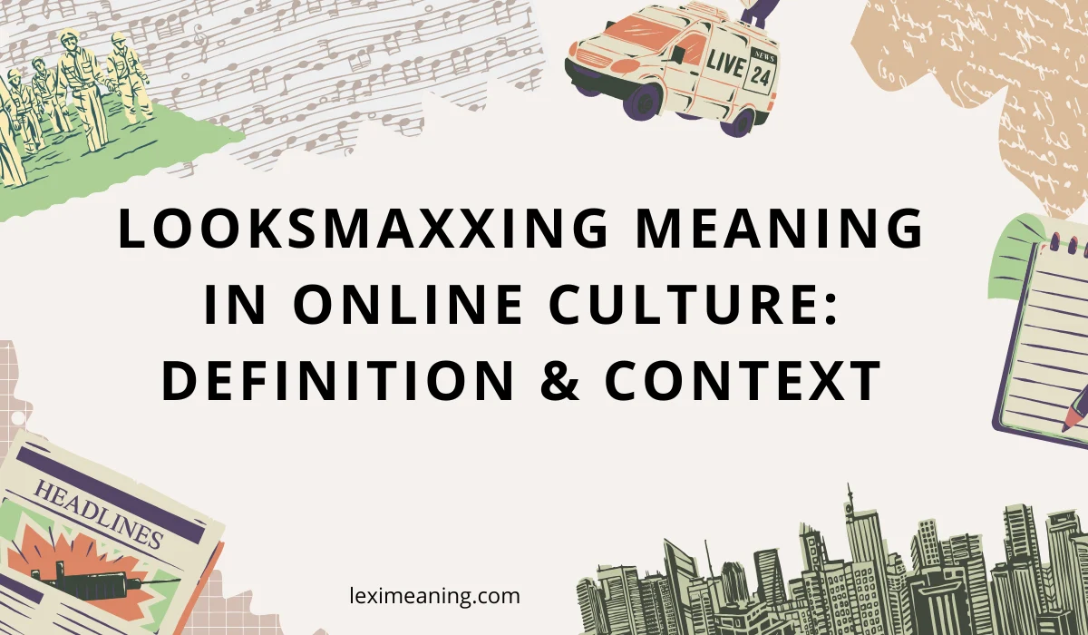 Looksmaxxing Meaning in Online Culture