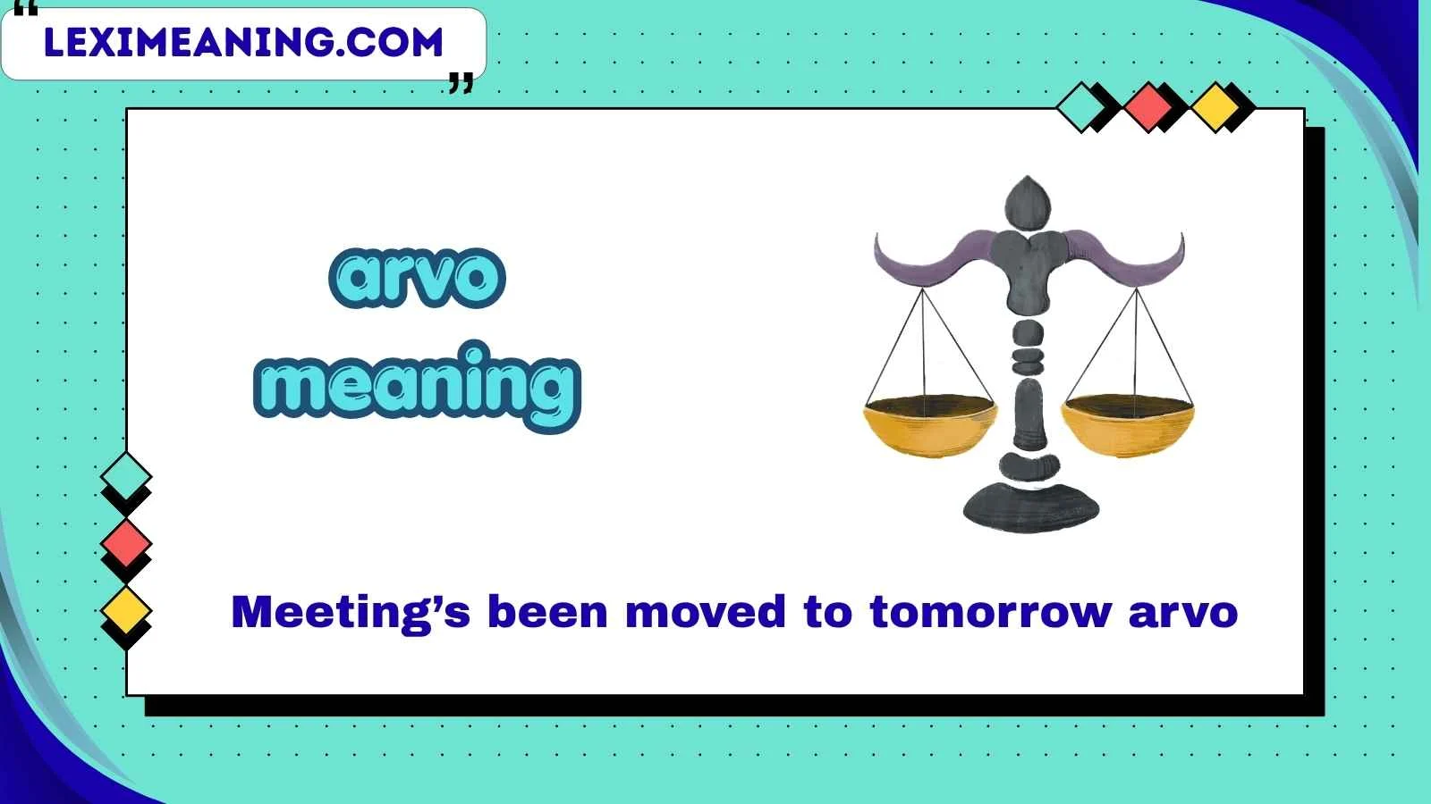 arvo-meaning
