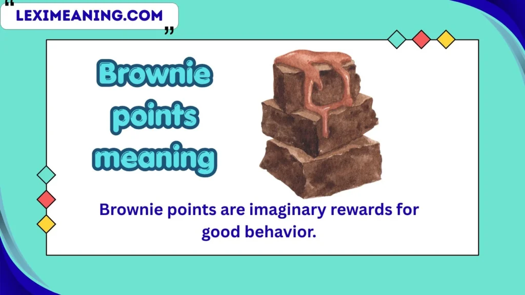 brownie points meaning