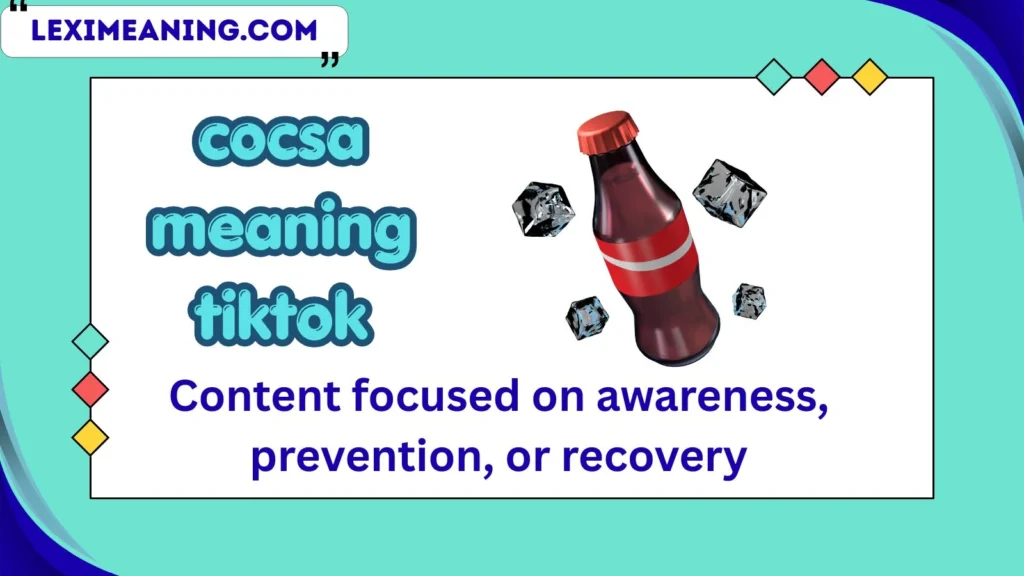 cocsa meaning tiktok