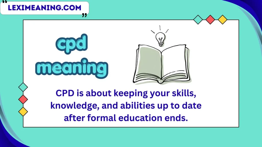cpd meaning