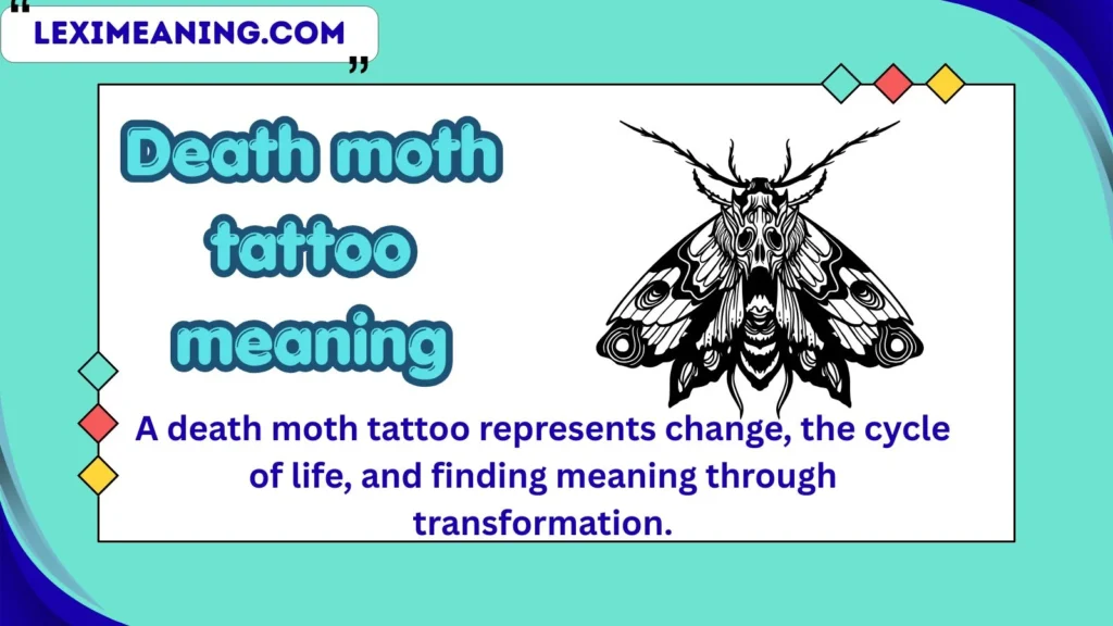 death moth tattoo meaning