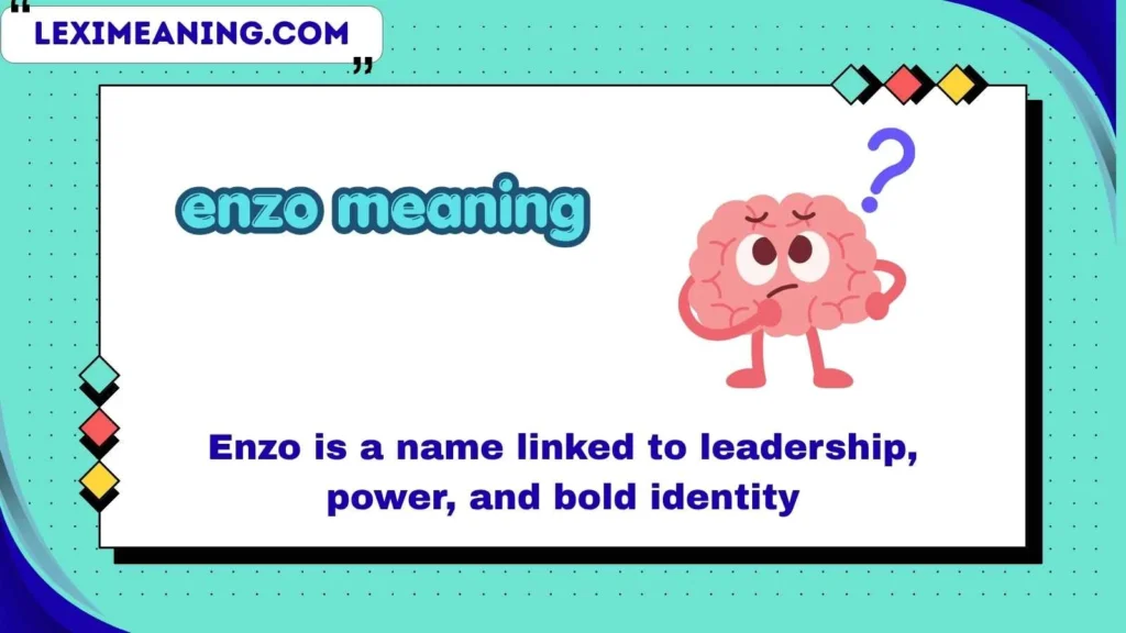 enzo meaning
