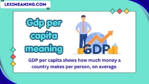 gdp per capita meaning