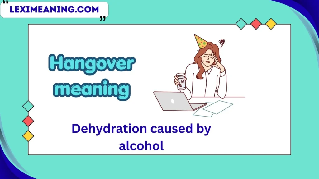 hangover meaning