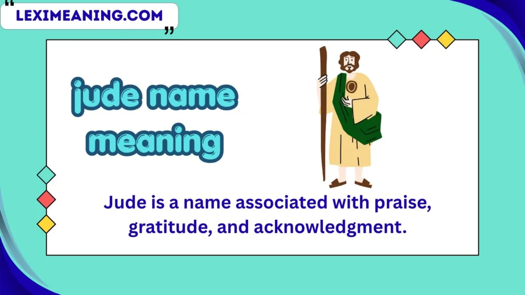 jude name meaning