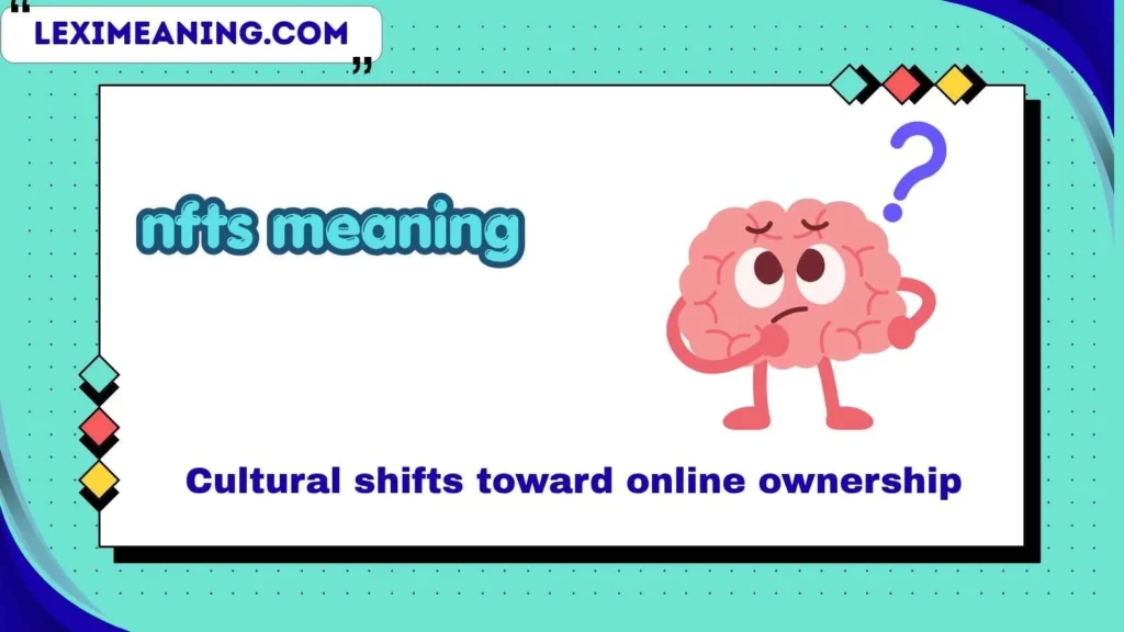 nfts meaning