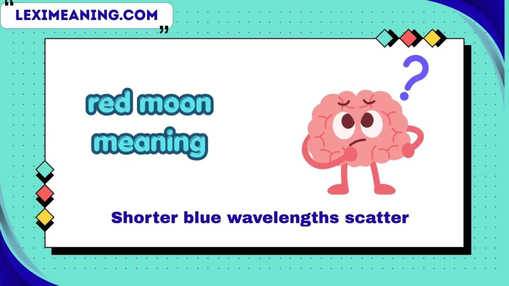 red moon meaning