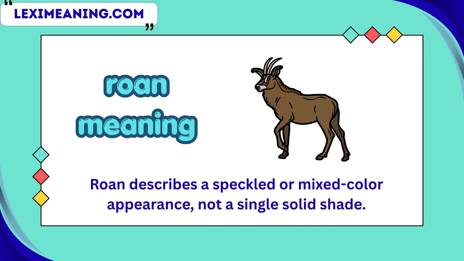 roan meaning