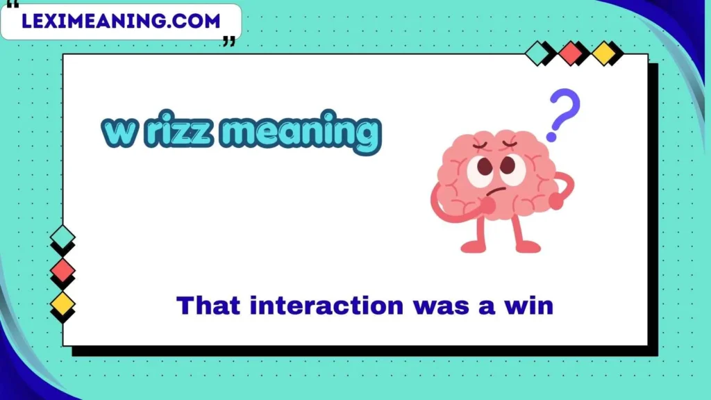 w rizz meaning