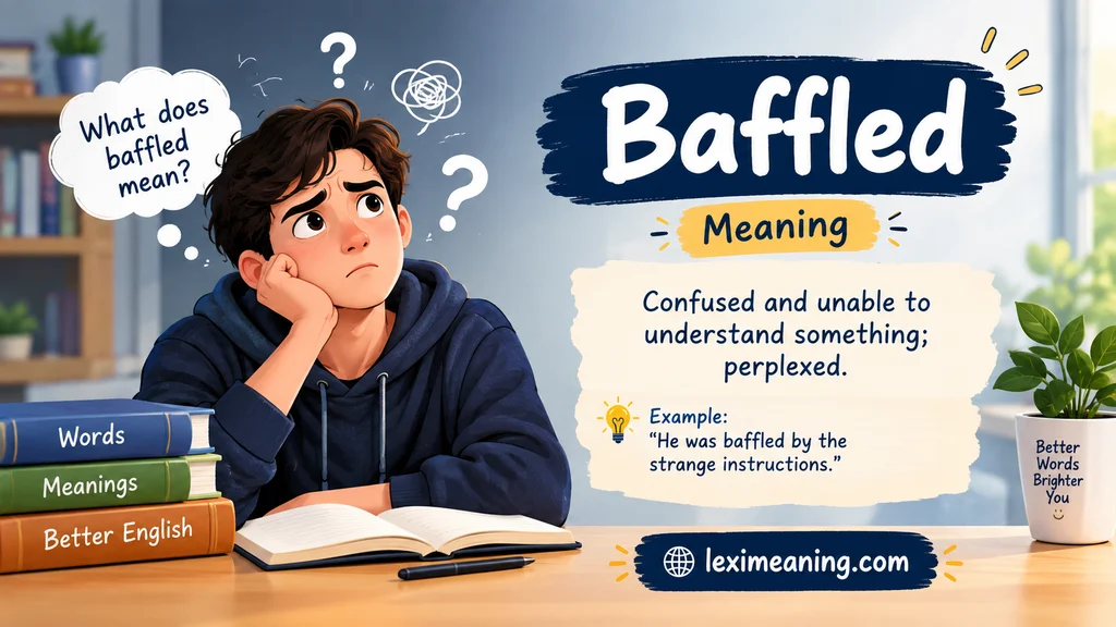 baffled meaning