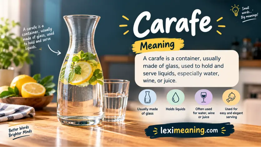 carafe meaning