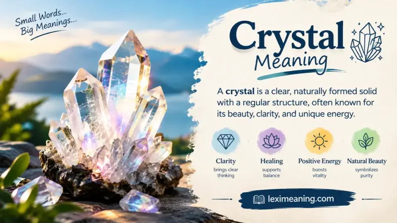 crystal meaning