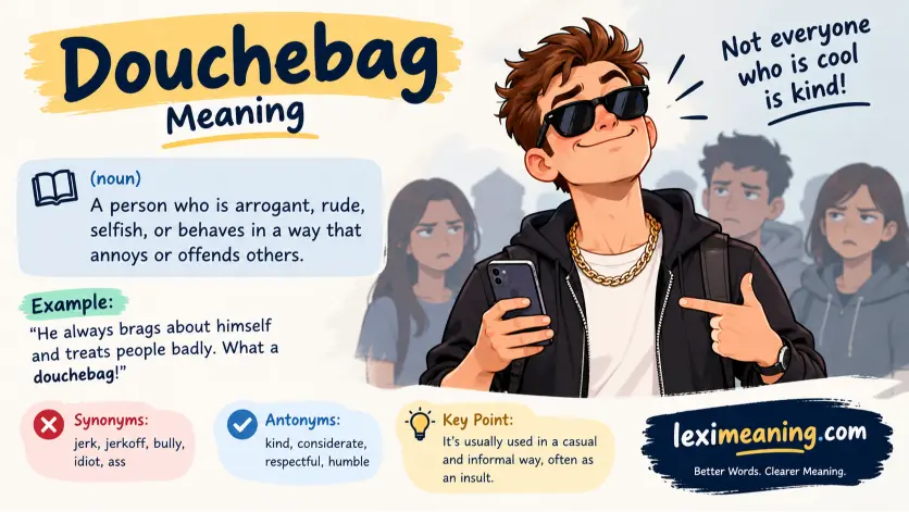 douchebag meaning