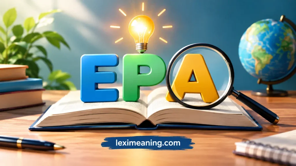 EPA Meaning