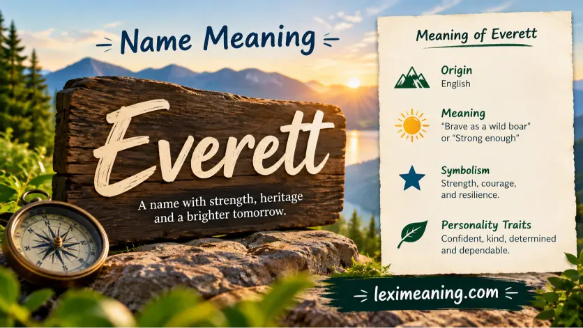 everett name meaning