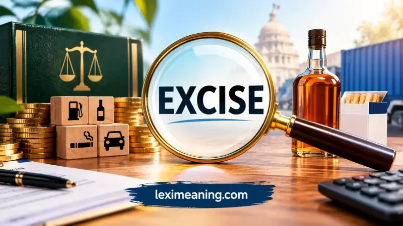 excise meaning