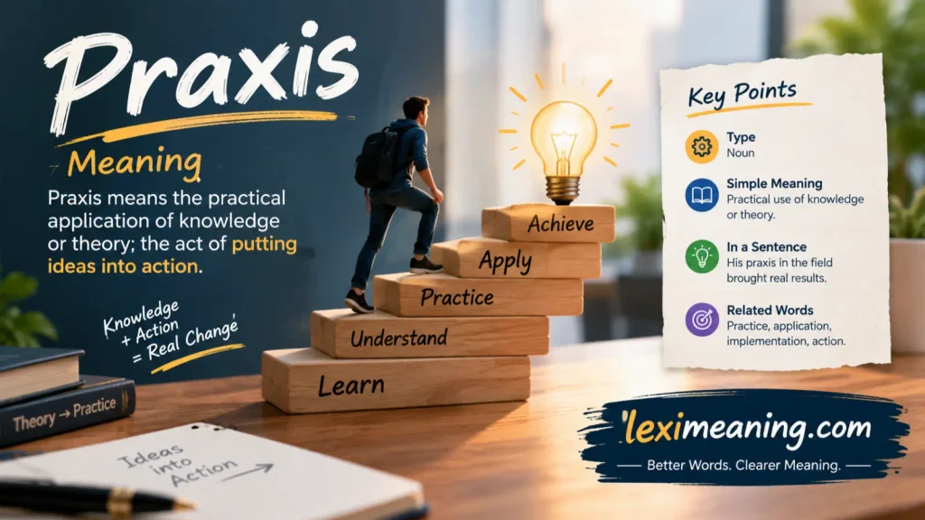 praxis meaning