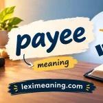 payee meaning